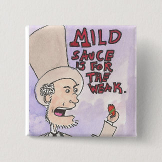 Lincoln is Bold! 2 Inch Square Button