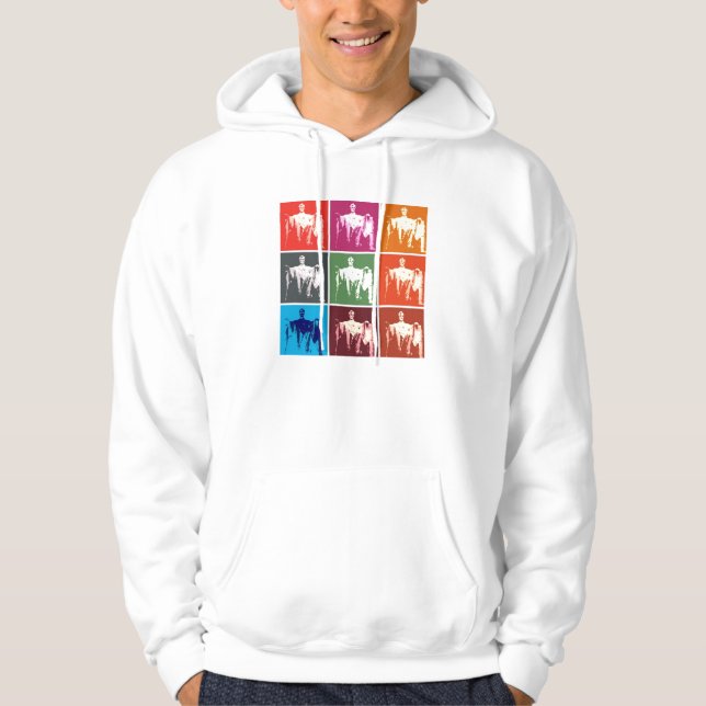 Lincoln Memorial Abstract Hoodie (Front)