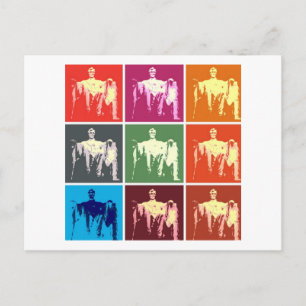 Lincoln Memorial Abstract Postcard
