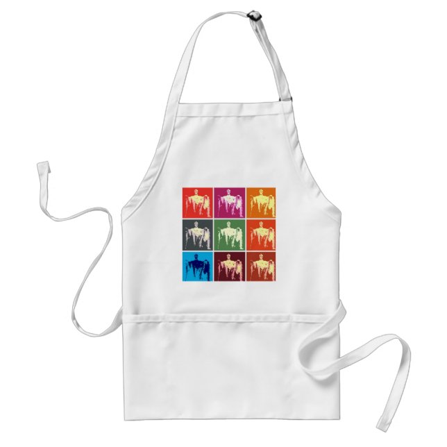 Lincoln Memorial Abstract Standard Apron (Front)