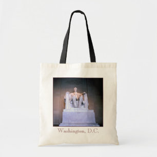Lincoln Memorial Budget Canvas Tote Bag