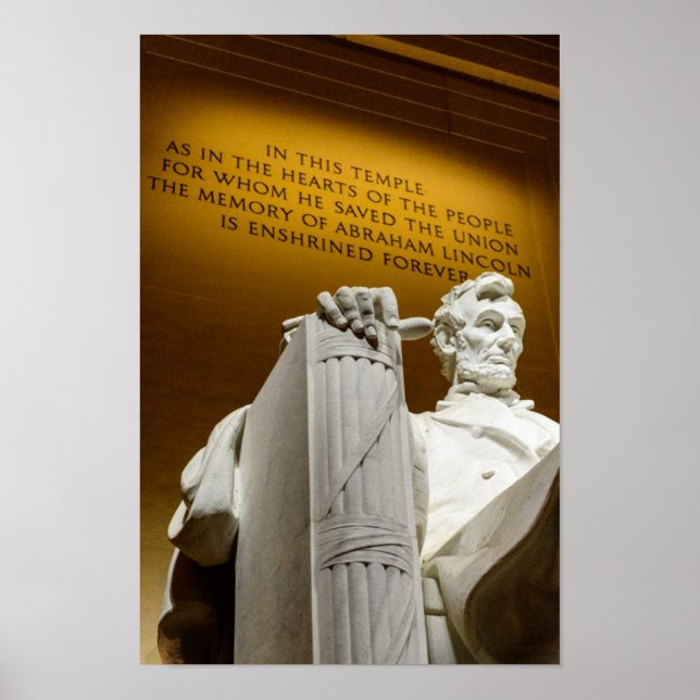 Lincoln Memorial by Diacritical Poster (Front)