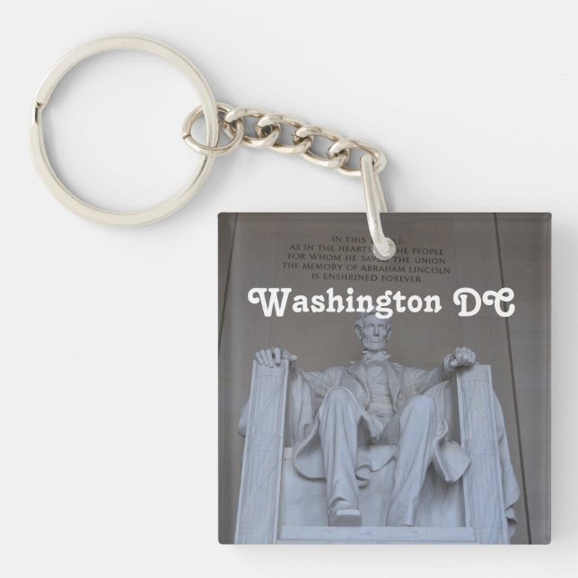 Lincoln Memorial Keychain (Front)