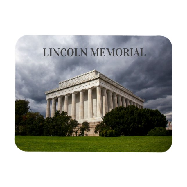Lincoln Memorial, National Mall and Memorial Magnet (Horizontal)