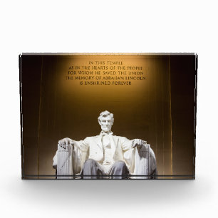 LINCOLN MEMORIAL PHOTO BLOCK