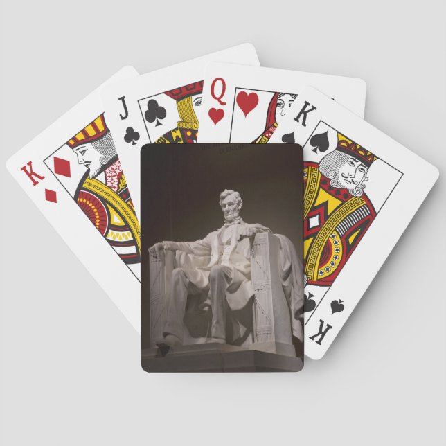 Lincoln Memorial Playing Cards (Back)
