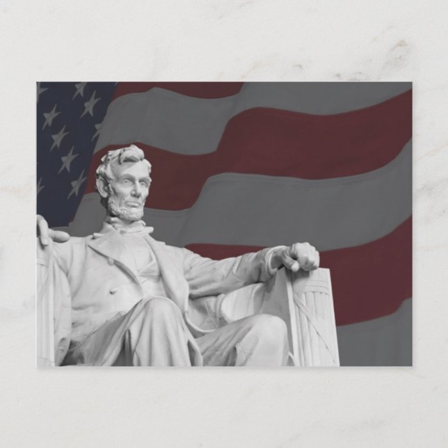 Lincoln Memorial Postcard (Front)