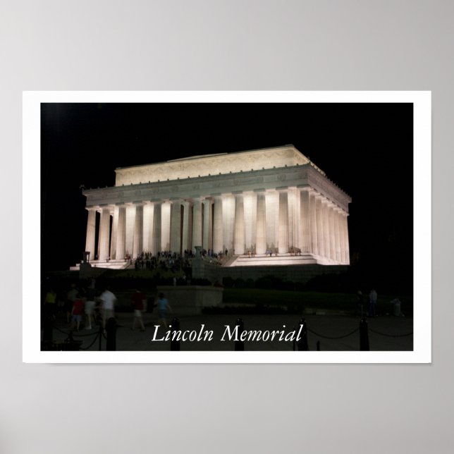 Lincoln Memorial Poster (Front)