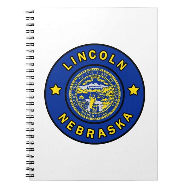 Lincoln Nebraska Notebook (Front)