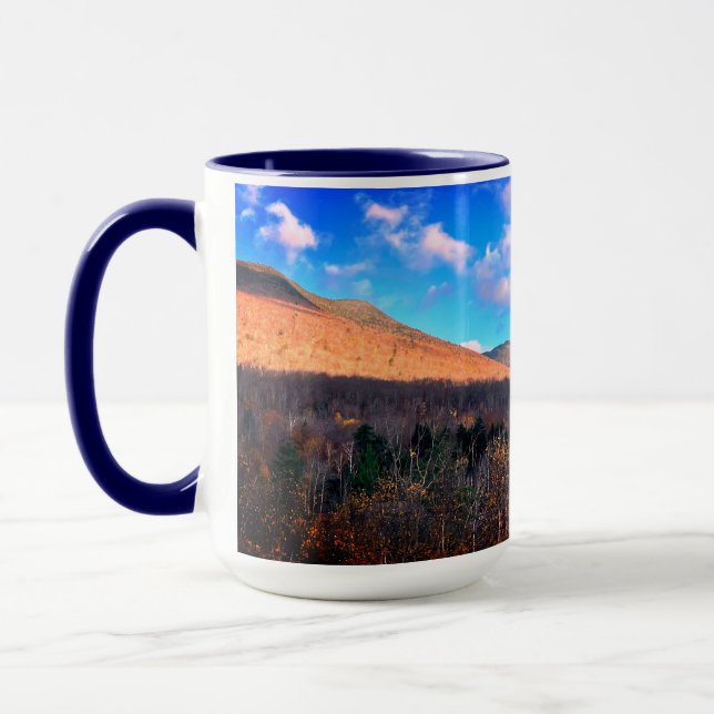 Lincoln, NH - White Mountains - Fall Landscape Mug (Left)