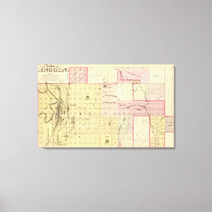 Lincoln North, Nebraska Canvas Print
