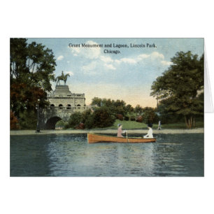 Lincoln Park, Chicago 1915 Vintage