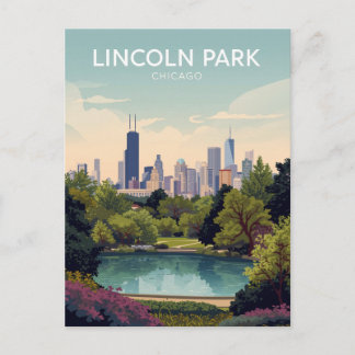 Lincoln Park: Chicago Green Oasis Postcard