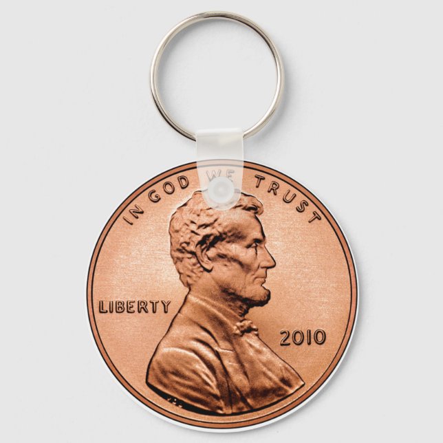 LINCOLN  PENNY KEYCHAIN (Front)