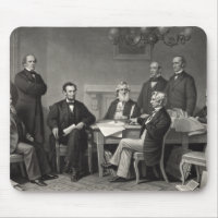 Lincoln Reading the Emancipation Proclamation
