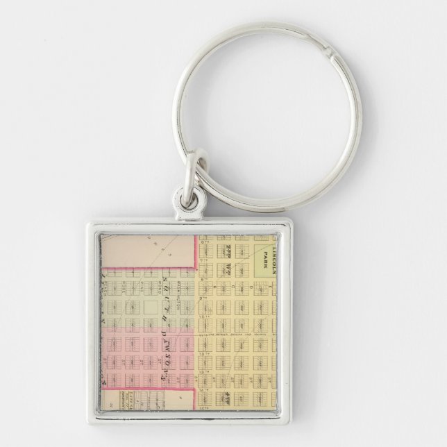 Lincoln South, Nebraska Keychain (Front)