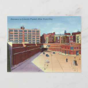Lincoln Tunnel, NYC Postcard