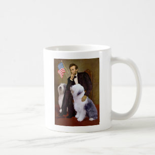 Lincoln - Two Old English Sheepdogs Coffee Mug