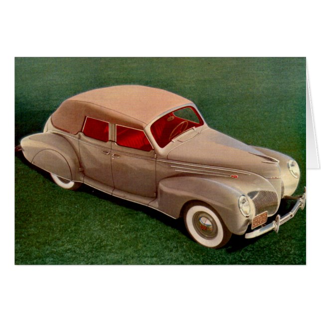 Lincoln Zephyr 1939 (Devant horizontal)
