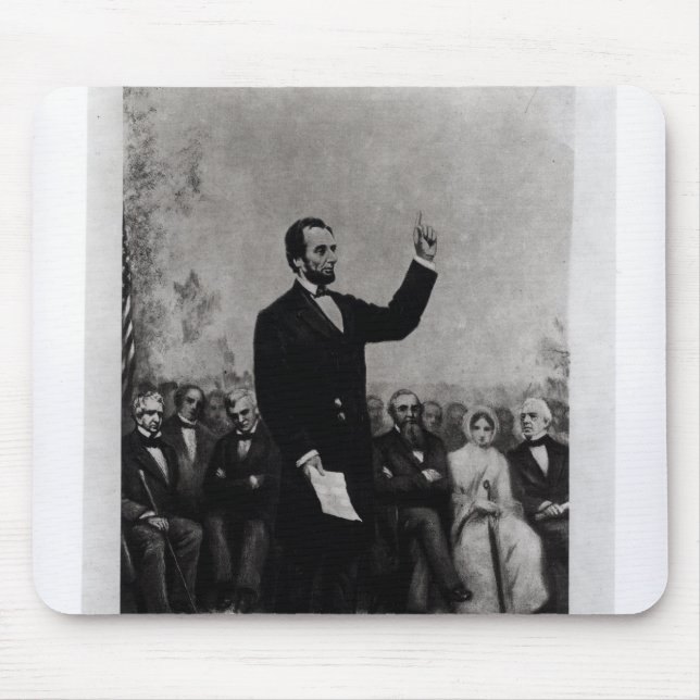 Lincoln's Address at Gettysburg, 1895 Mouse Pad (Front)