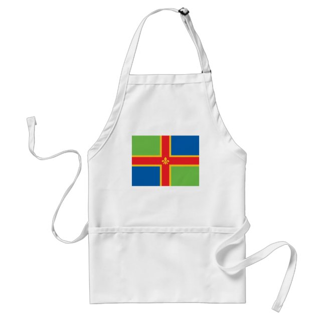 Lincolnshire Flag Standard Apron (Front)