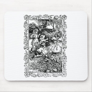 Linda and The Swan Mouse Pad