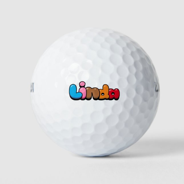 Linda Golf Balls (Front)