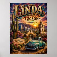 Linda Tucson Arizona Personalized Southwestern Des