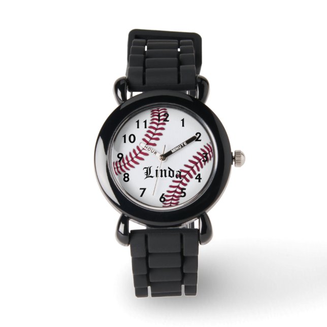Linda's Baseball Time Watch (Front)