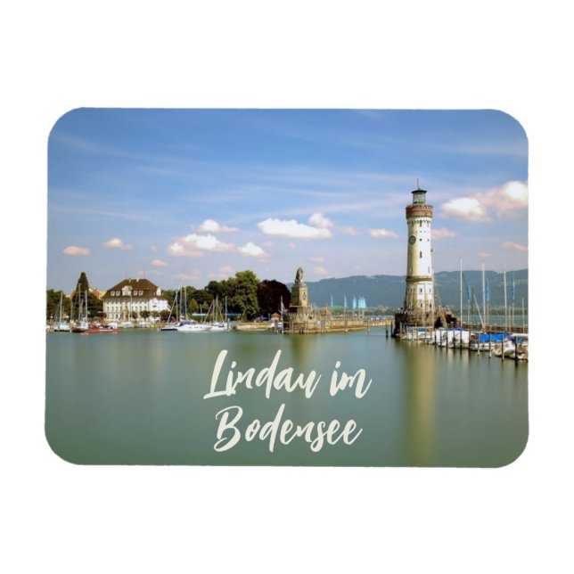 Lindau im Bodensee Germany Souvenir Magnet (Horizontal)