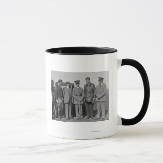 Lindbergh and Wright at Wright Field Photograph Mug