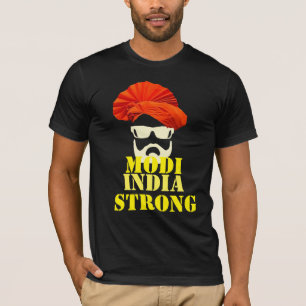 l'Inde est fière de son t-shirt Narendra Modi