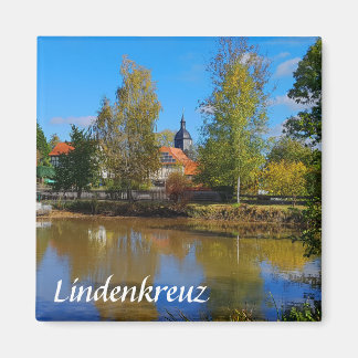 Lindenkreuz in Thüringen Magnet