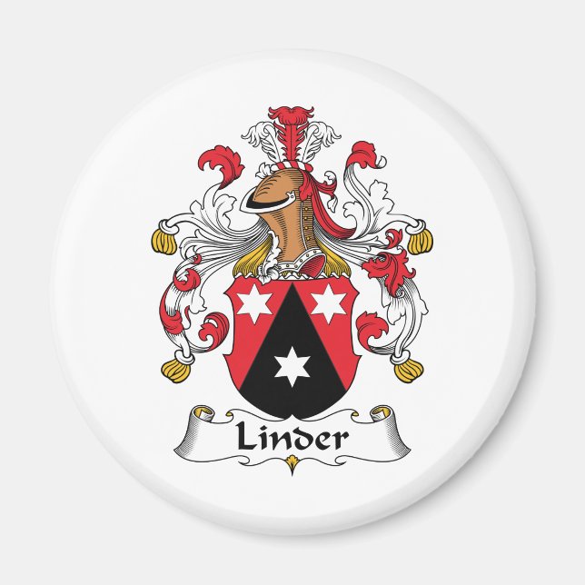 Linder Family Crest Magnet (Front)
