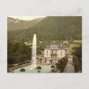Linderhof Castle, Bavaria, Germany Postcard