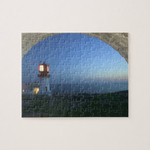 lindesnes fyr, norways most southern point jigsaw puzzle