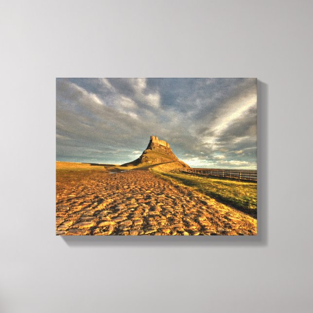 Lindisfarne Castle Canvas Print (Front)