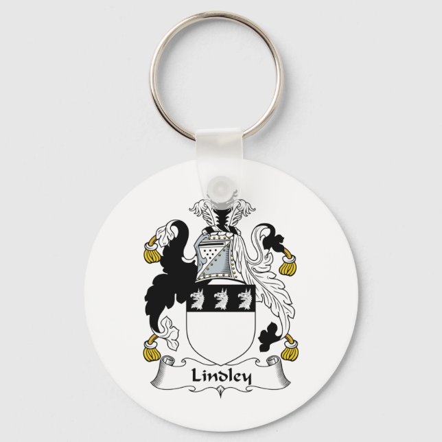 Lindley Family Crest Keychain (Front)