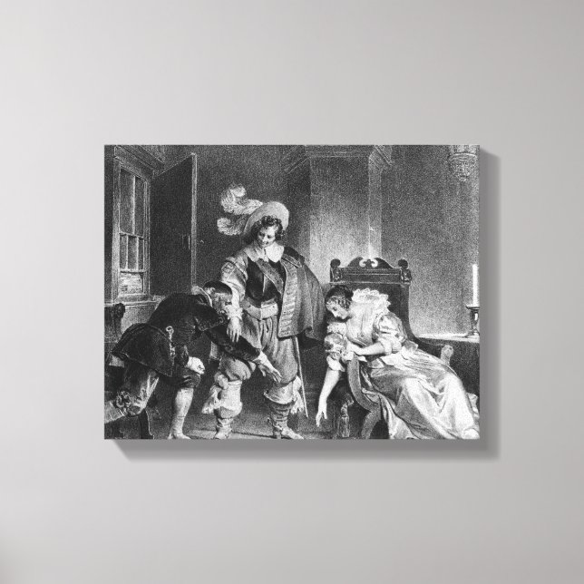 Lindor's letter canvas print (Front)