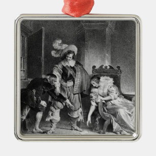 Lindor's letter metal ornament