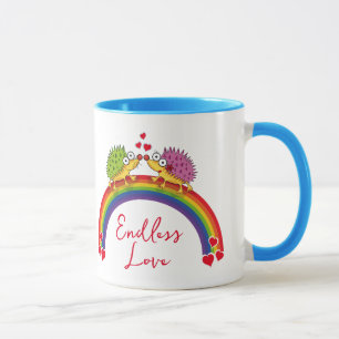 Lindos Hedgehog Lovers. Hedgehog, Mug