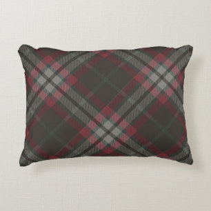Lindsay Ancient Hunting Tartan Plaid Argyle Accent Pillow