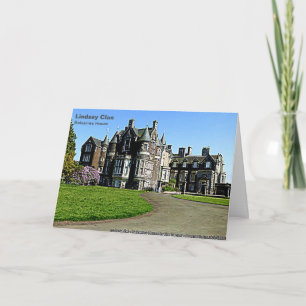 Lindsay Balcarres Maison Retour Carte de note d'ad