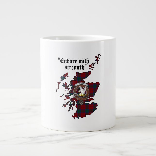 Lindsay Clan Badge Jumbo Mug (Devant)