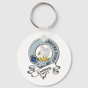 Lindsay Clan Badge Keychain