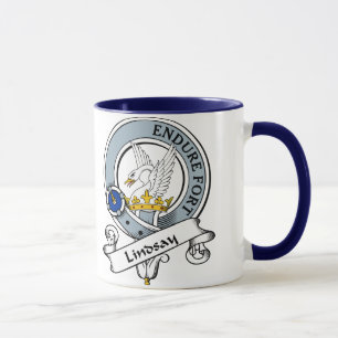 Lindsay Clan Badge Mug