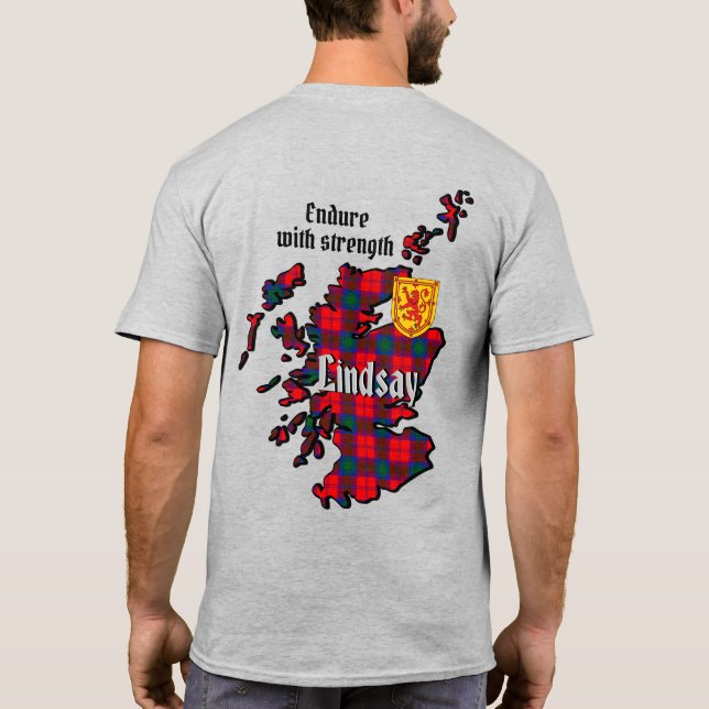 Lindsay Clan   T-Shirt (Back)