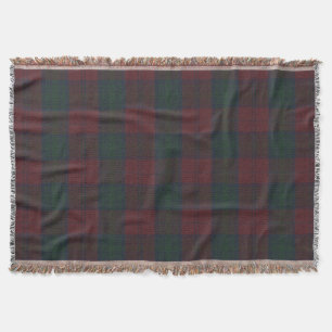 Lindsay M Original Scottish Tartan Throw Blanket
