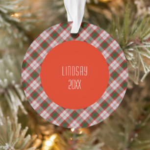 Lindsay Robe Clan Tartan Plaid Motif