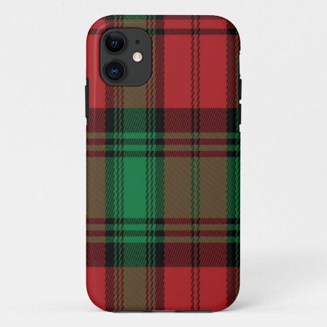 Lindsay Scottish Tartan Apple Phone Case (Back)